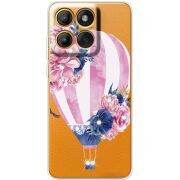 Чохол зі стразами Moto Edge 70 Fusion Pink Air Baloon