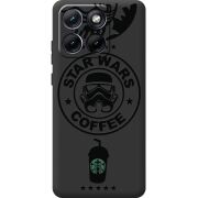 Чорний чохол BoxFace Moto Edge 70 Fusion Dark Coffee