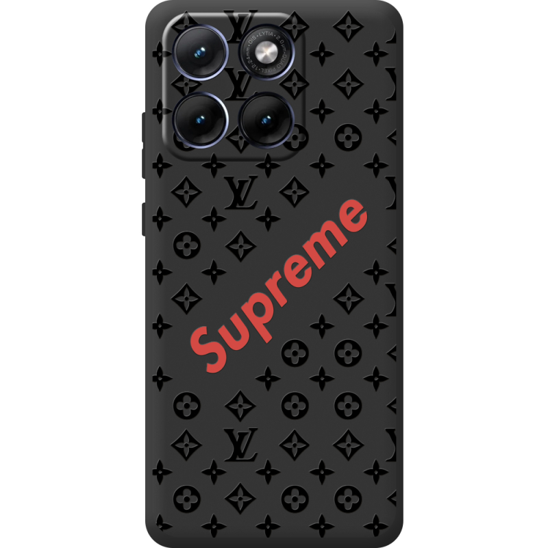 Чорний чохол BoxFace Moto Edge 70 Fusion Style S