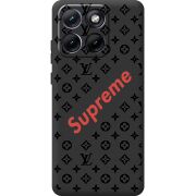 Чорний чохол BoxFace Moto Edge 70 Fusion Style S