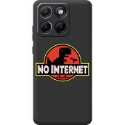 Чорний чохол BoxFace Moto Edge 70 Fusion No Internet
