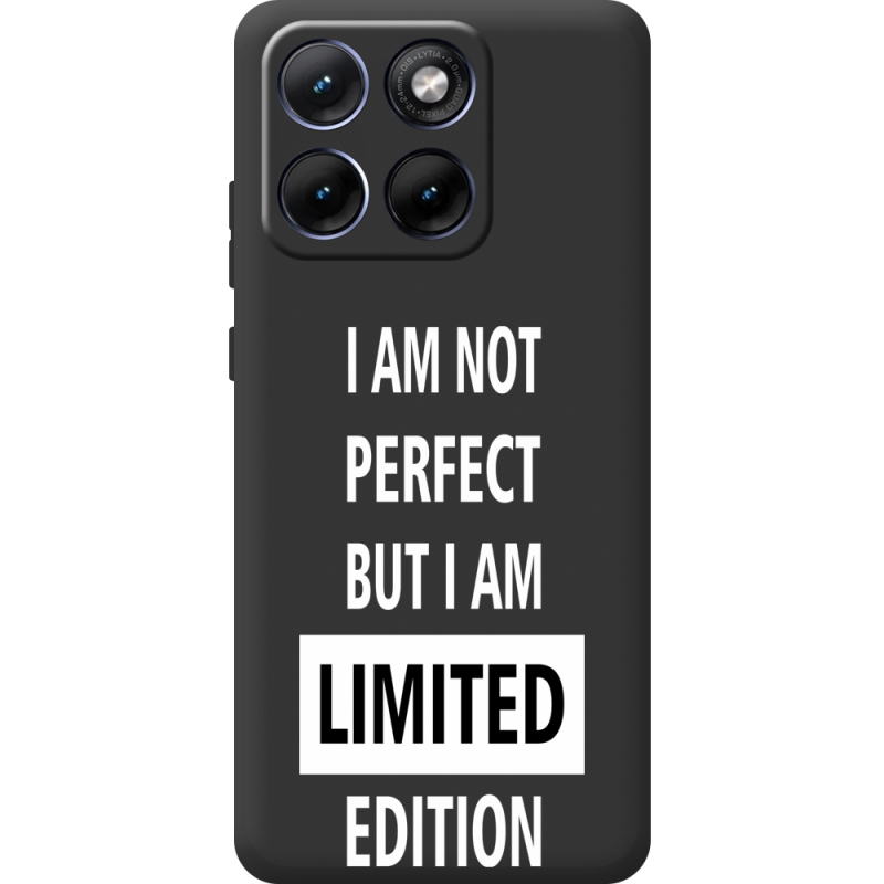 Чорний чохол BoxFace Moto Edge 70 Fusion Limited Edition