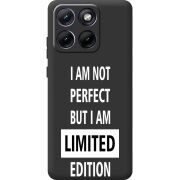 Чорний чохол BoxFace Moto Edge 70 Fusion Limited Edition