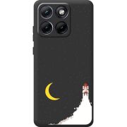 Чорний чохол BoxFace Moto Edge 70 Fusion Meet The Stars