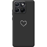 Чорний чохол BoxFace Moto Edge 70 Fusion My Heart