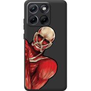 Чорний чохол BoxFace Moto Edge 70 Fusion Титан