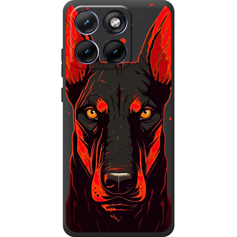 Чорний чохол BoxFace Moto Edge 70 Fusion 