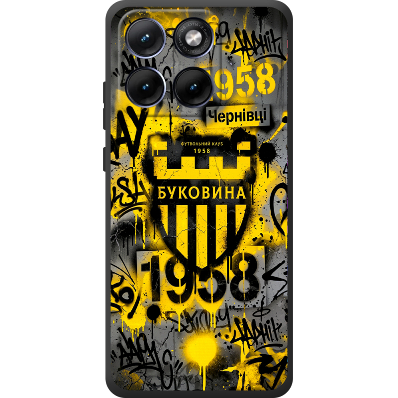 Чорний чохол BoxFace Moto Edge 70 Fusion 
