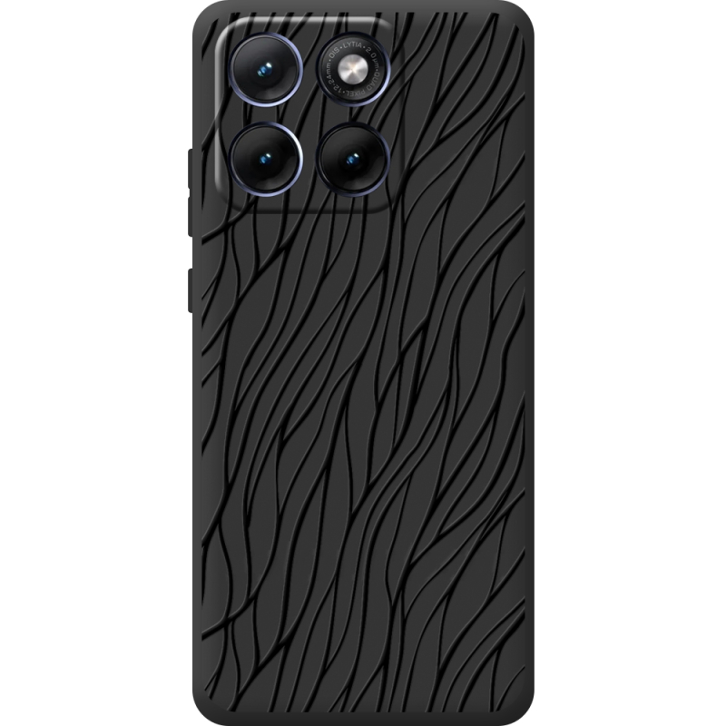 Чорний чохол BoxFace Moto Edge 70 Fusion 