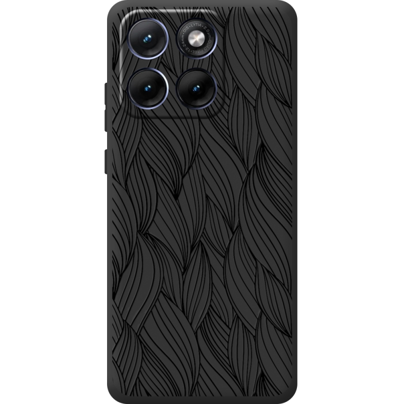 Чорний чохол BoxFace Moto Edge 70 Fusion 