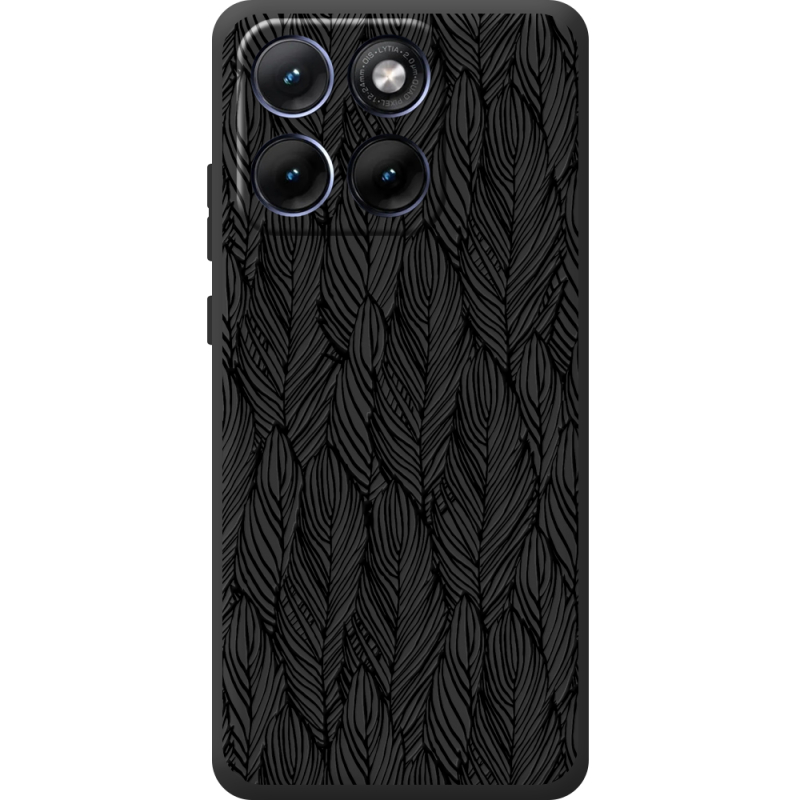 Чорний чохол BoxFace Moto Edge 70 Fusion 