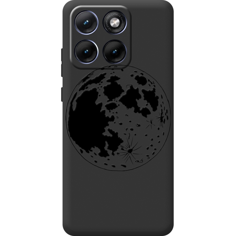 Чорний чохол BoxFace Moto Edge 70 Fusion Planet