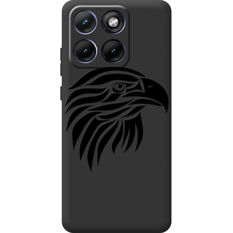 Чорний чохол BoxFace Moto Edge 70 Fusion Eagle