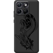 Чорний чохол BoxFace Moto Edge 70 Fusion Snake