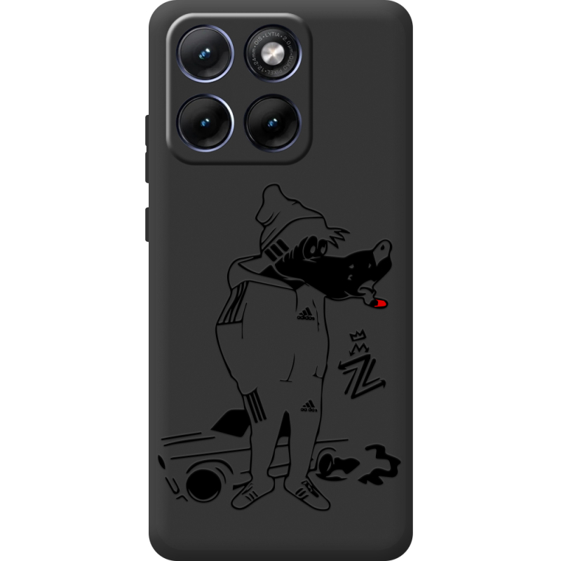 Чорний чохол BoxFace Moto Edge 70 Fusion 
