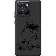 Чорний чохол BoxFace Moto Edge 70 Fusion 