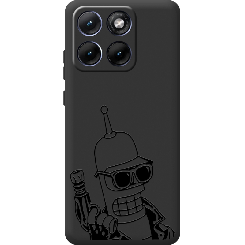 Чорний чохол BoxFace Moto Edge 70 Fusion 
