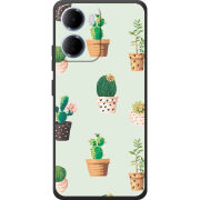Чохол BoxFace Xiaomi Redmi 15A L-green Cacti
