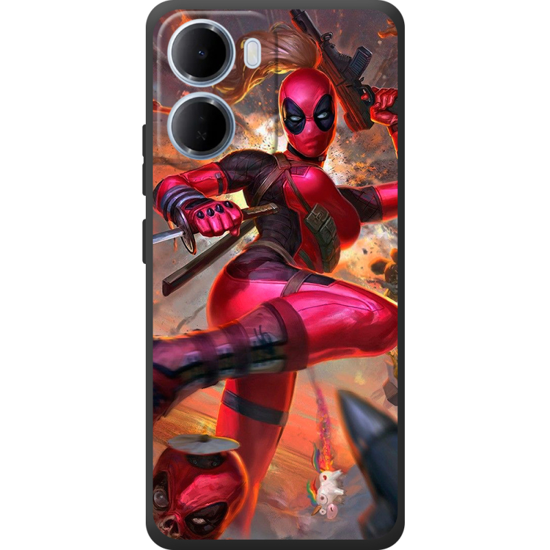 Чохол BoxFace Xiaomi Redmi 15A Woman Deadpool