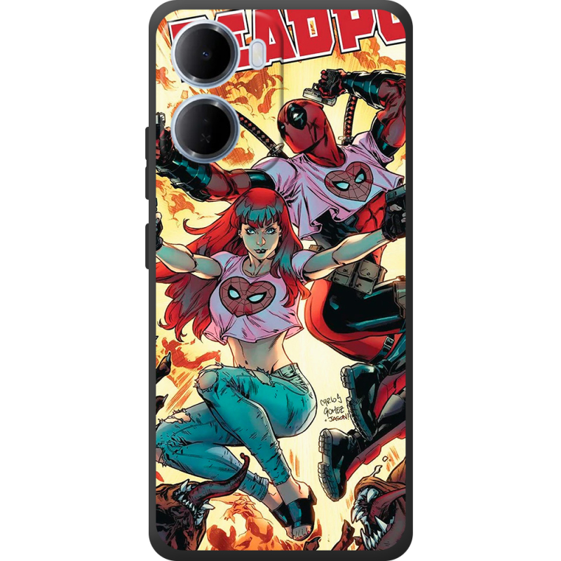 Чохол BoxFace Xiaomi Redmi 15A Deadpool and Mary Jane