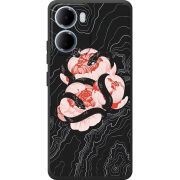 Чохол BoxFace Xiaomi Redmi 15A Snake Rose