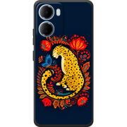 Чохол BoxFace Xiaomi Redmi 15A Petrykivka Leopard