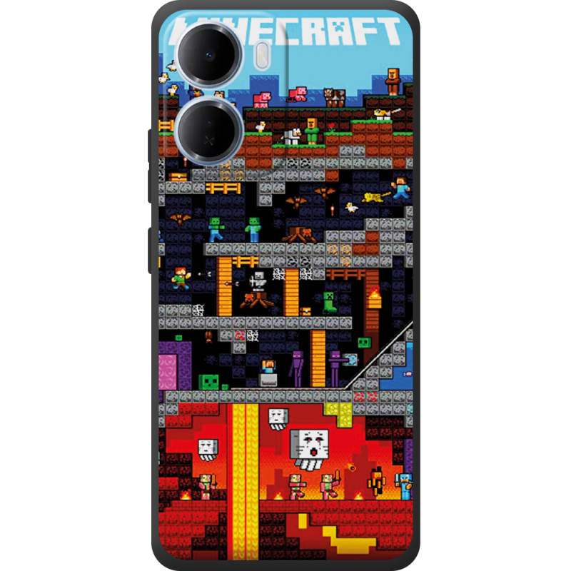 Чохол BoxFace Xiaomi Redmi 15A Minecraft Lode Runner
