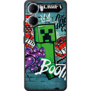 Чохол BoxFace Xiaomi Redmi 15A Minecraft Graffiti