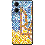 Чохол BoxFace Xiaomi Redmi 15A Тризуб Вишивка