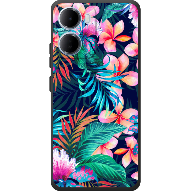 Чохол BoxFace Xiaomi Redmi 15A flowers in the tropics