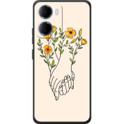 Чохол BoxFace Xiaomi Redmi 15A Flower Hands