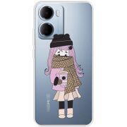 Прозорий чохол BoxFace Xiaomi Redmi 15A Winter Morning Girl