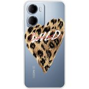 Прозорий чохол BoxFace Xiaomi Redmi 15A Wild Love