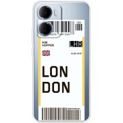 Прозорий чохол BoxFace Xiaomi Redmi 15A Ticket London