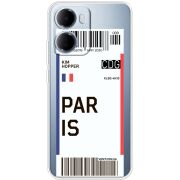 Прозорий чохол BoxFace Xiaomi Redmi 15A Ticket Paris