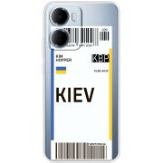 Прозорий чохол BoxFace Xiaomi Redmi 15A Ticket Kiev