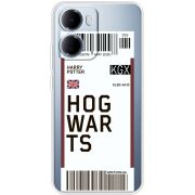 Прозорий чохол BoxFace Xiaomi Redmi 15A Ticket Hogwarts