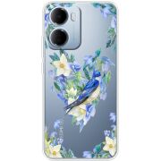 Прозорий чохол BoxFace Xiaomi Redmi 15A Spring Bird