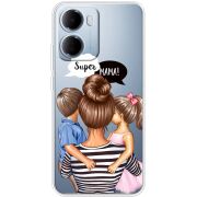 Прозорий чохол BoxFace Xiaomi Redmi 15A Super Mama