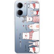 Прозорий чохол BoxFace Xiaomi Redmi 15A The Friendly Beasts