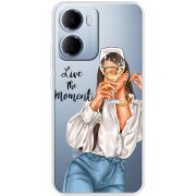 Прозорий чохол BoxFace Xiaomi Redmi 15A Live The Moment