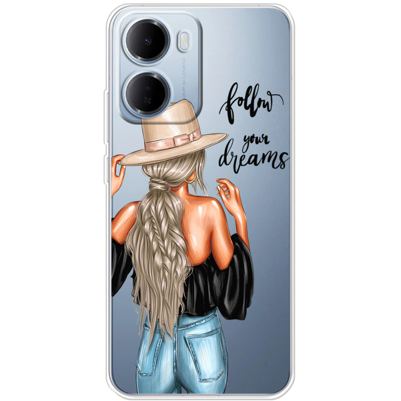 Прозорий чохол BoxFace Xiaomi Redmi 15A Follow Your Dreams