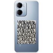 Прозорий чохол BoxFace Xiaomi Redmi 15A Amor Amor