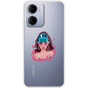 Прозорий чохол BoxFace Xiaomi Redmi 15A Selena Gomez