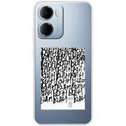 Прозорий чохол BoxFace Xiaomi Redmi 15A Blah Blah
