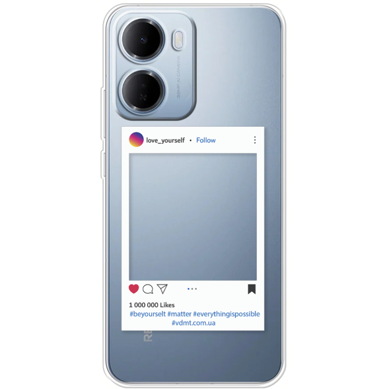 Прозорий чохол BoxFace Xiaomi Redmi 15A Insta