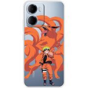 Прозорий чохол BoxFace Xiaomi Redmi 15A Naruto and Kurama