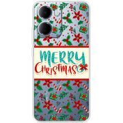 Прозорий чохол BoxFace Xiaomi Redmi 15A Vintage Christmas Pattern