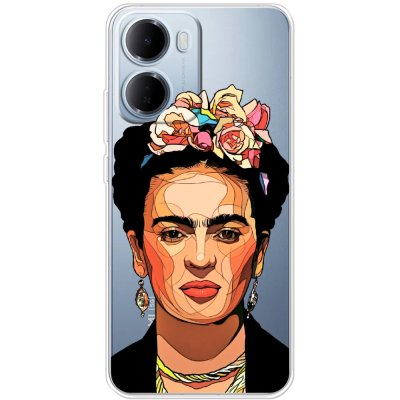 Прозорий чохол BoxFace Xiaomi Redmi 15A Фрида Кало