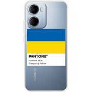 Прозорий чохол BoxFace Xiaomi Redmi 15A Pantone вільний синій